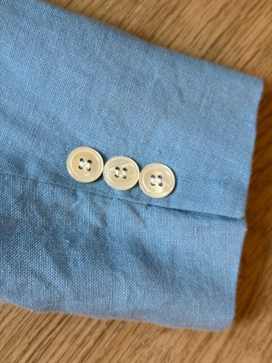 Polo Ralph Lauren 100% linen single-breasted blazer - Picture 10 of 13